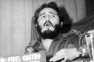 Fidel Castro Speaking by Unbekannt Unbekannt
